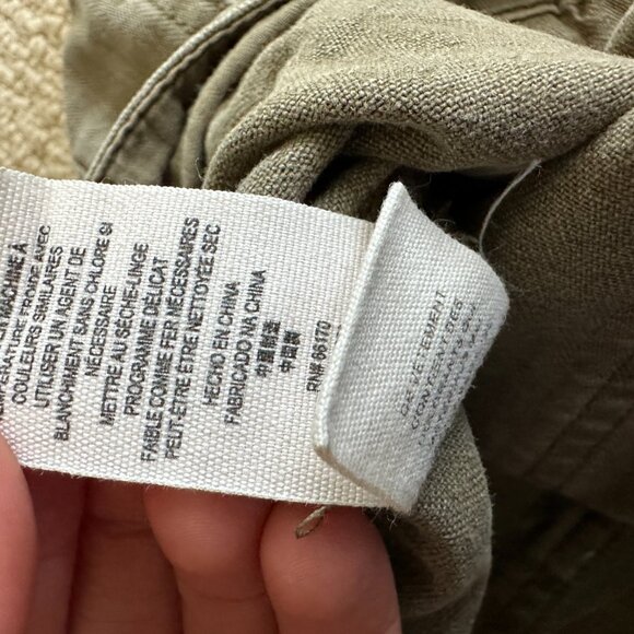 Free People Womens Green High waisted chinos - Picture 8 of 12